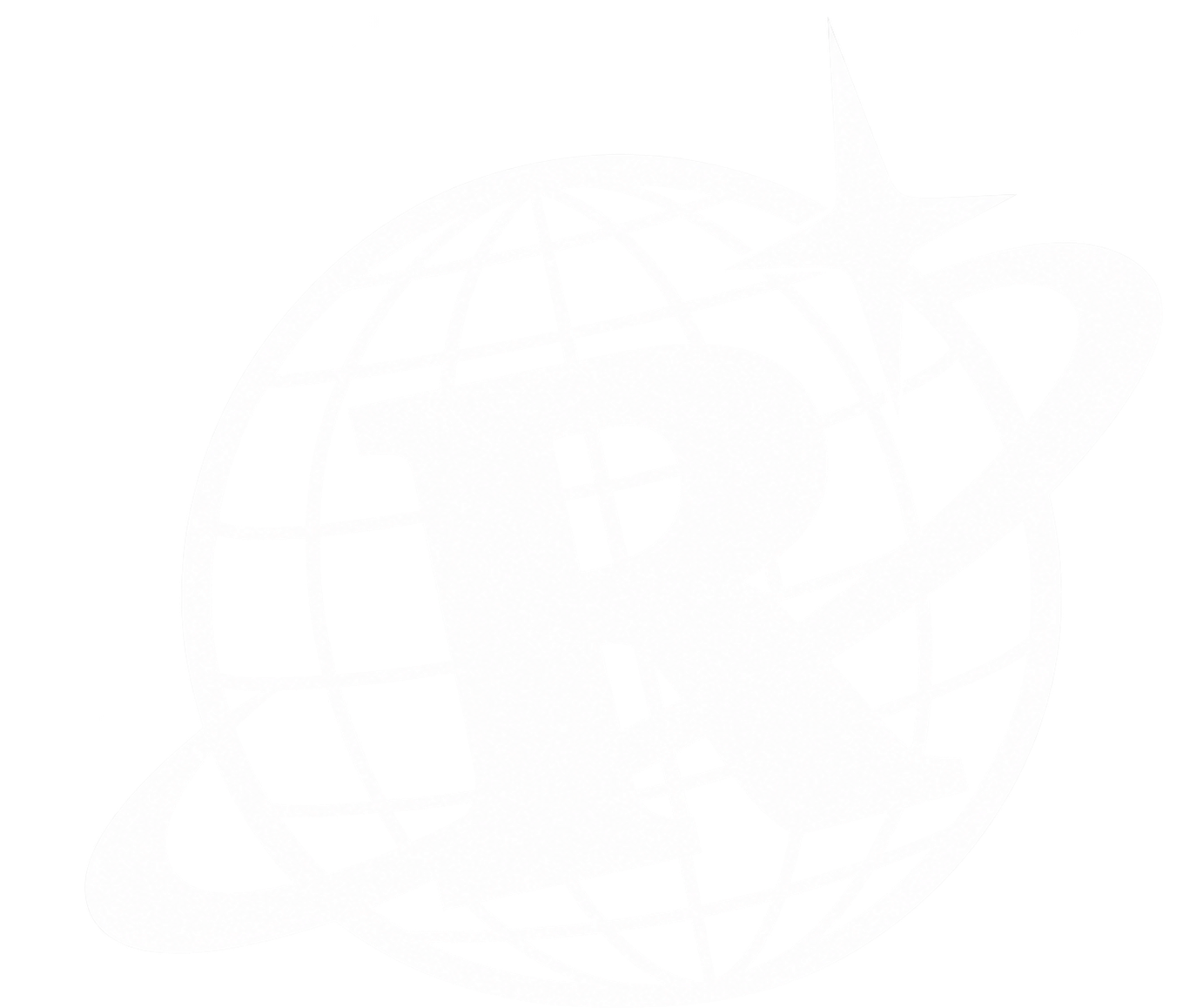 RESTO R globe logo
